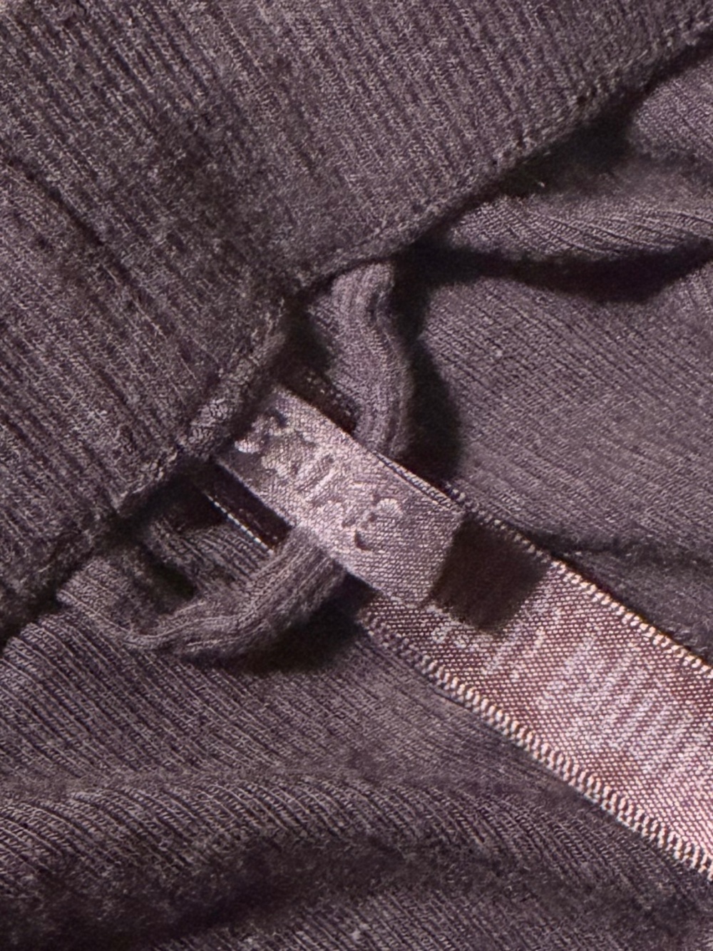 SKIMS - NEVER WORN Buttery Soft Brown Ribbed Lounge Pajama Pants XL - Picture 2 of 3
